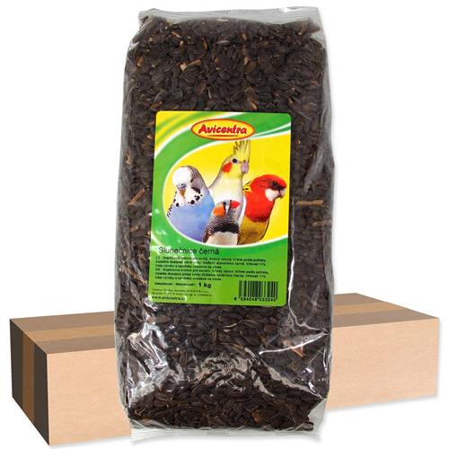 Slunečnice černá - 1 kg Slunečnice černá Avicentra 1 kg.