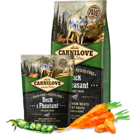 Granule pro psy Carnilove, Adult Duck, 1,5 kg