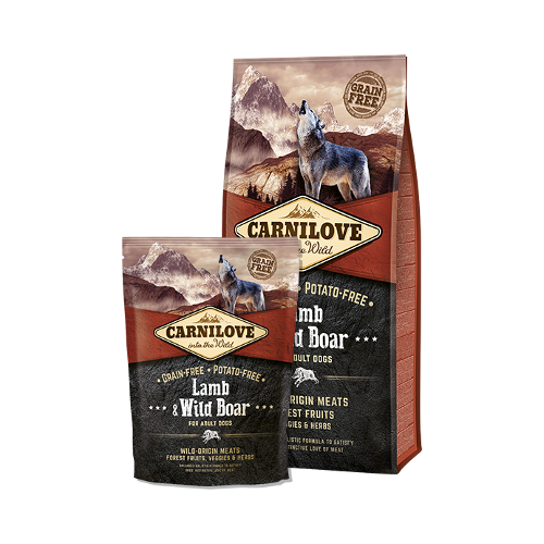 Granule pro psy Carnilove Adult Lamb/wild boar 1,5 kg Granule psy Carnilove Adult Lamb/wild boar.