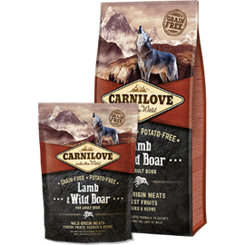 Granule pro psy Carnilove Adult Lamb/wild boar 1,5 kg
