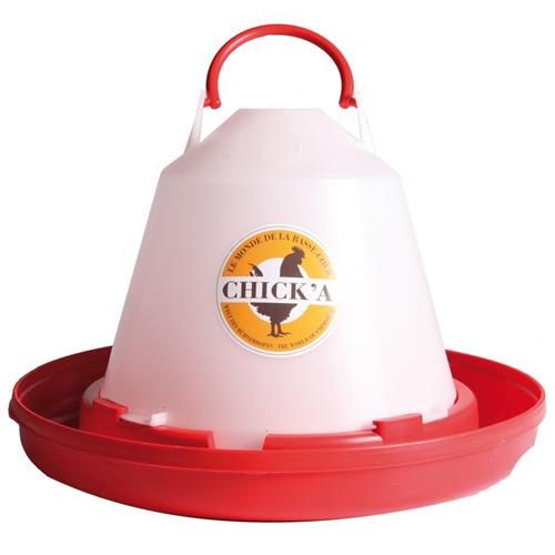 Plastová napáječka pro drůbež Chick´A s držadlem a bajonetem - 5 l Plastová napáječka pro drůbež Chick s držadlem a bajonetem, 5 l