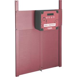Automatické otevírání a zavírání kurníku Kerbl Door Easy s dvířky, Růžová edice