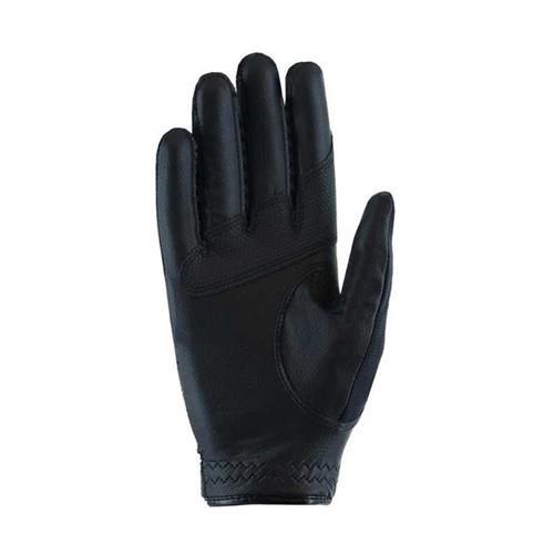 Jezdecké rukavice Roeckl Millero, černé - vel. 8,5 Rukavice Roeckl Millero, černé, vel. 8,5