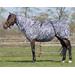 Ekzémová deka QHP s krkem, zebra - 145/195 cm Deka ekzémová QHP, zebra, vel. 145/195 cm