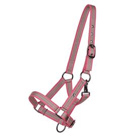 Hříběcí ohlávka QHP SS 2025 Flamingo, růžová, Full
