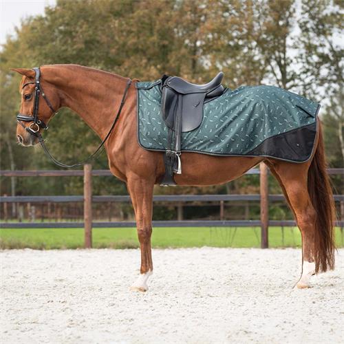 Bederní nepromokavá deka QHP, zelená - vel. XL Deka bederní nepromok. QHP W 24, zelená, XL