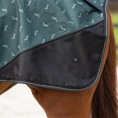 Bederní nepromokavá deka QHP, zelená - vel. XL Deka bederní nepromok. QHP W 24, zelená, XL