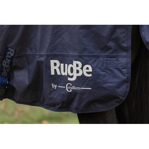 Nepromokavá deka Covalliero RugBe 0gr, vyšší krk, modrá - 155cm Deka neprom. Covalliero RugBe 0gr, vyšší krk, modrá, 155 cm