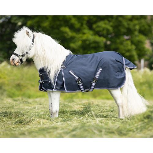 Nepromokavá deka QHP Luxury Mini 0g, modrá - vel. 85/115 cm Deka nepromok. QHP Falabella 0g, 85/115 cm