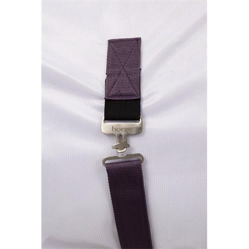 Set deka proti hmyzu + maska Horze La Paz S/S 25, bílá - vel. 135/185 cm Set maska+deka proti mouchám Horze La Paz SS25, bílá, vel 135