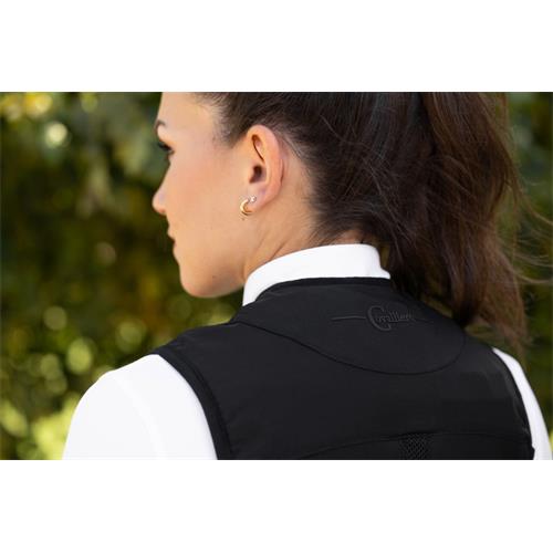 Bezpečnostní airbagová vesta Covalliero Spark Manege, černá - vel. XS Vesta airbagová Covalliero Manege, černá, vel. XS