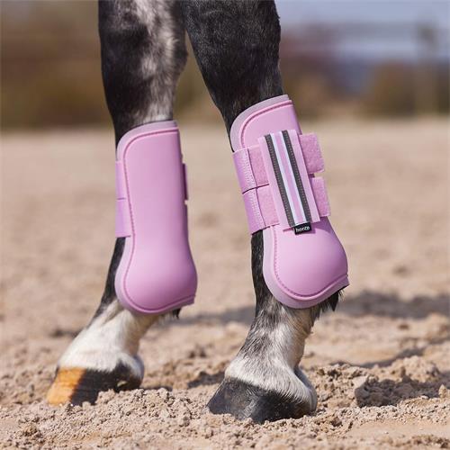 Chrániče přední Horze Adepto, růžové - vel. Pony Kamaše Horze Adepto, růžové, vel. Pony