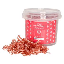 Gumičky na hřívu silikon Imperial, rosegold, 150 g