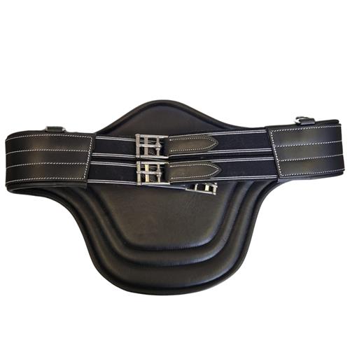 Protiokopávací podbřišník QHP Luxury, černý - vel. 130 cm Podbřišník protiokopávací QHP Luxury, černý, vel. 130 cm