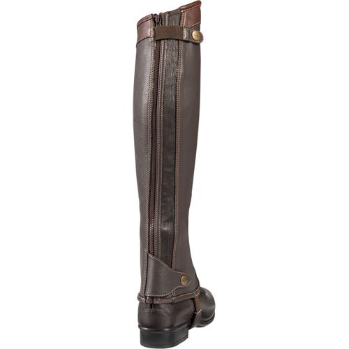Kožené minichapsy Equi-Theme Elite, hnědé - standart, vel. XL Minichaps kož. Equith. Elite, hnědé stand., vel. XL