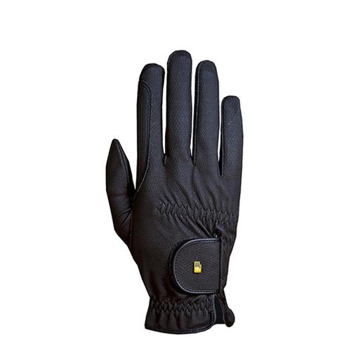 Rukavice Roeckl Roeck-Grip Junior, černé, vel. 5 Rukavice Roeckl Roeck-Grip Junior, černé, vel. 5