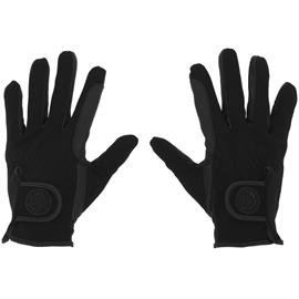Jezdecké rukavice Equitheme Filet, černé