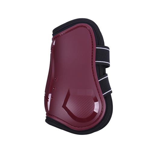 Zadní strouhavky QHP Champion, vínové - vel. Full Fetlock boots Champion