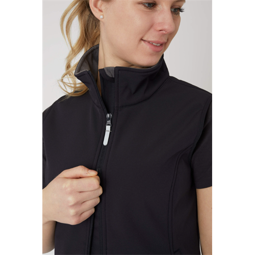 Dámská jezdecká vesta Horze Trisha, tmavě modrá - vel. 40 Vesta dámská Horze Trisha softshell, modrá, 40