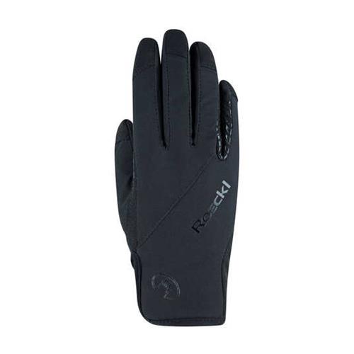 Zimní jezdecké rukavice Roeckl Walk, černé - vel. 8,5 Rukavice zimní Roeckl Walk, černé, 8,5