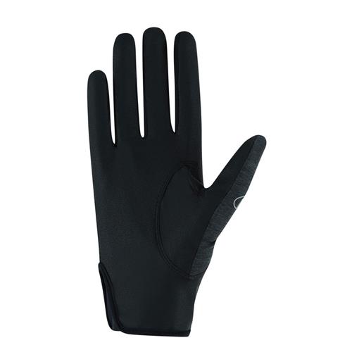 Jezdecké rukavice Roeckl Mannheim, antracitové - vel. 9,0 Rukavice Roeckl Mannheim, antracit, 9,0