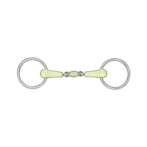 Udidlo stihlo, jablečné, 2xlomené, Horze - vel. 14,5 cm Udidlo stihlo, jablečné, 2xlomené, vel. 14,5 cm