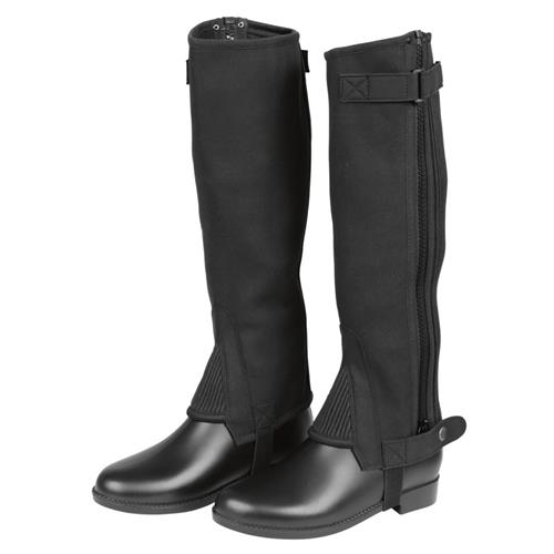 Minichaps Covaliero ClassicStretch, černé - L Minichaps, velurová kůže, černé, vel. L