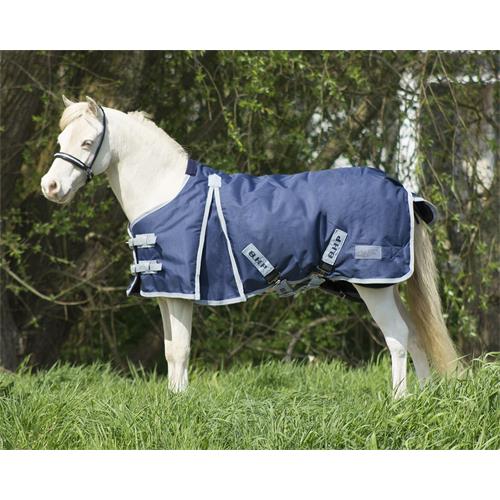 Nepromokavá deka QHP, modrá, 0 gr, Shetty - vel. 60cm Deka neprom. QHP, modrá, Shetty