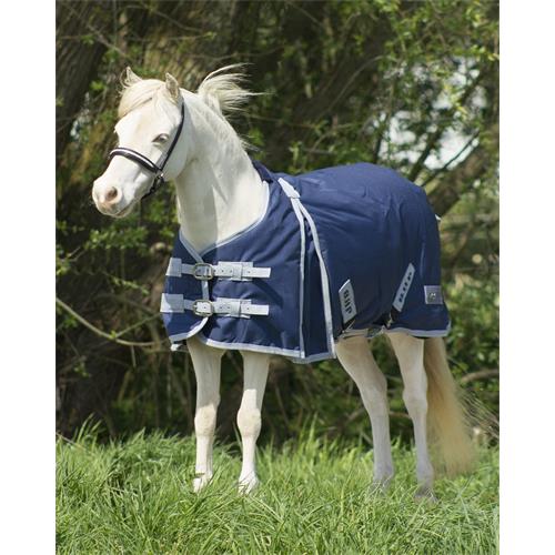 Nepromokavá deka QHP, modrá, 0 gr, Shetty - vel. 60cm Deka neprom. QHP, modrá, Shetty
