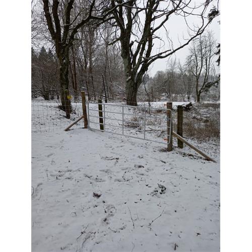 Brána do vchodu na pastviny, kovová, pozinkovaná, výška 110 cm - 3 - 4 m Brána do vchodu na pastviny, kovová, pozinkovaná, stavitelná 3-4 m