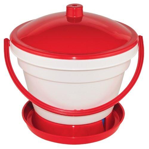 Napájecí kbelík pro drůbež 12 l Kbelík napájecí s plovákem 12 l.