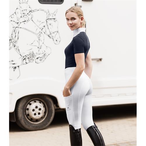 Dětské jezdecké legíny ELT Ella SS 25, bílé - vel. 164 Jezdecké legíny ELT Ella SS 25, bílé, vel. 164