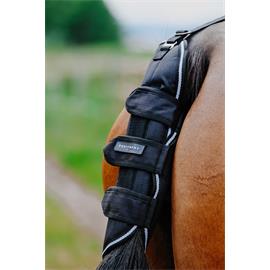 Chránič ocasu Equithéme Tyrex 600D, černý, vel. Full