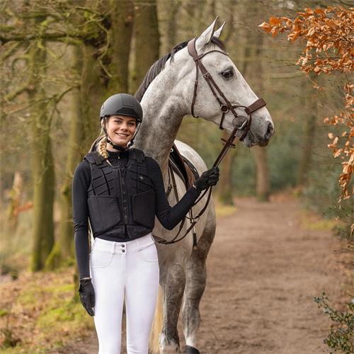 Přilba do krosu QHP Dallas XC, černá - vel. 57-59 Přilba do krosu QHP Dallas XC, černá, vel. 57-59
