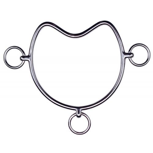 Štajgr - udidlo, prům. 14cm, tl. 7mm Štajgr - udidlo, prům. 14cm, tl. 7mm