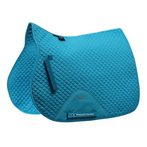 Podsedlová dečka Premier Equine Cotton, více barev, VS - tyrkysová, vel. Full Dečka podsedl. Premier Cotton, tyrkysová