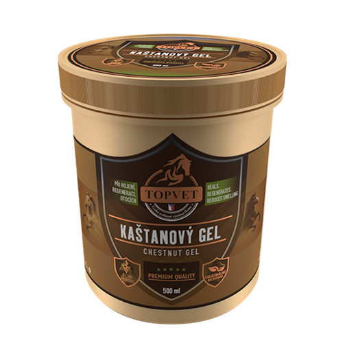 Gel kaštanový TOPVET, 500 ml Gel kaštanový TOPVET, 500 ml