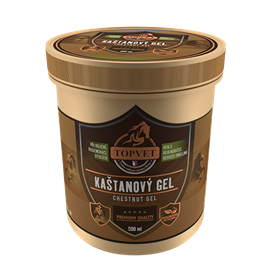 Gel kaštanový TOPVET, 500 ml