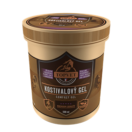 Gel kostivalový TOPVET, 500 ml