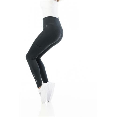 Dámské jezdecké leginy Equitheme Lyly, antracitové - vel. 36 Leginy dámské Equitheme Lyly, zelené, 36