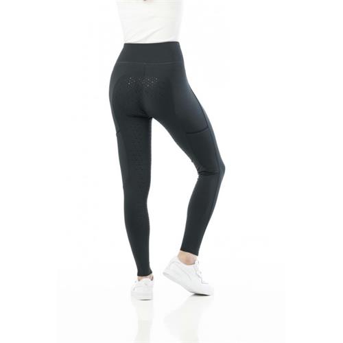 Dámské jezdecké leginy Equitheme Lyly, antracitové - vel. 40 Leginy dámské Equitheme Lyly, zelené, 40