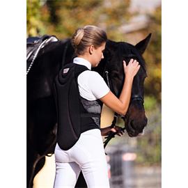 Chránič páteře Covalliero ProtectoSoft, černý - vel. XS Chránič páteře dospělí ProtectoSoft, vel. XS