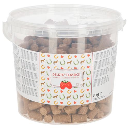 Pamlsky pro koně Delizia malinové, 3 kg Pamlsky pro koně Delizia malinové, 3 kg