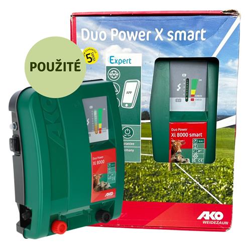 Elektrický ohradník AKO DUO-Power Xi 8000, kombinovaný, 7,5 J - SLEVA - II. jakost Elektrický ohradník AKO DUO-Power Xi 8000, kombinovaný, 7,5 J - SLEVA