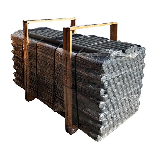 Kůl z recyklovaného plastu pro elektrické ohradníky - délka 190 cm/průměr 8 cm - paleta 100 ks Kůl recyklovaný plast 190 cm pr. 8 cm T, celá paleta 100 ks