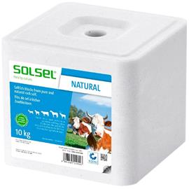 Solný liz SOLSEL NATURAL, sůl kostka 10 kg