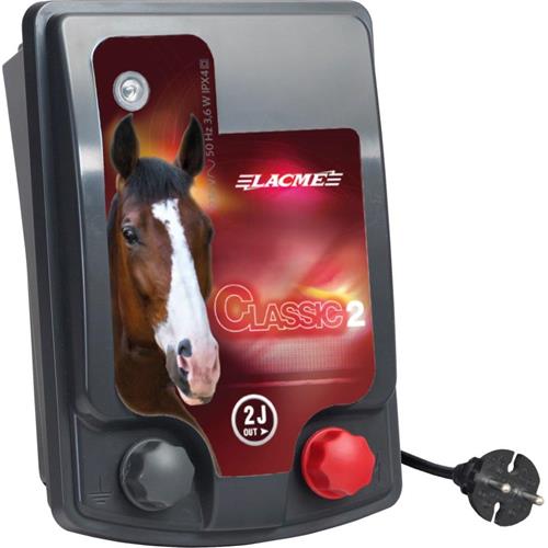 Zdroj pro elektrický ohradník LACME CLASIC 2, síťový, 2 J Zdroj pro elektrický ohradník LACME CLASIC 2, síťový, 2 J