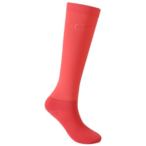 Jezdecké podkolenky Covalliero S/S 2025, korálové - vel. 37-39 Jezdecké podkolenky Covalliero SS 2025, korálové, 37-39