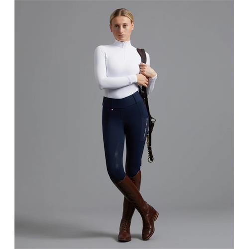 Dámské jezdecké legíny Premier Equine Mirillo, modré - 38 Legíny dámské Premier Mirillo, modré, vel. 38