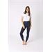Dámské jezdecké leginy Horze Nessa Seamless S/S 2025, modré - vel. 34-36 Leginy Horze Nessa Seamless SS25, modré, vel. 34-36